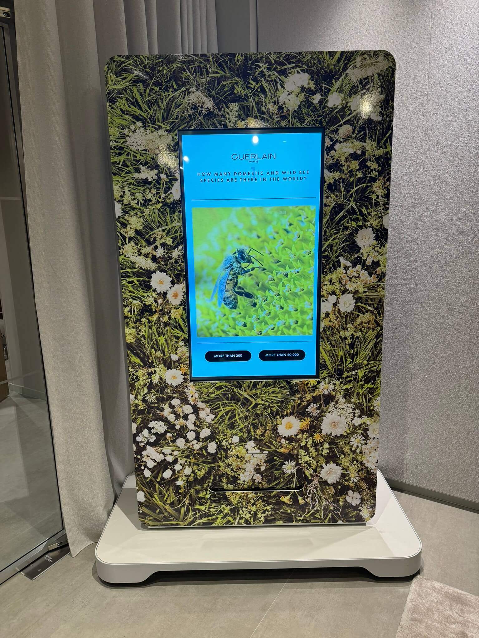 The front of a bespoke vending machine that GB Electronics designed for Odore.